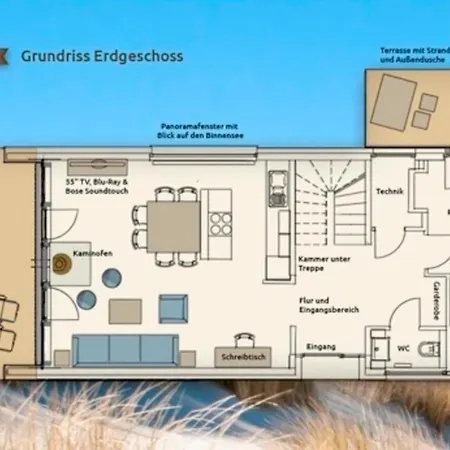 Ostsee - Reetdachhaus Nr 5 
